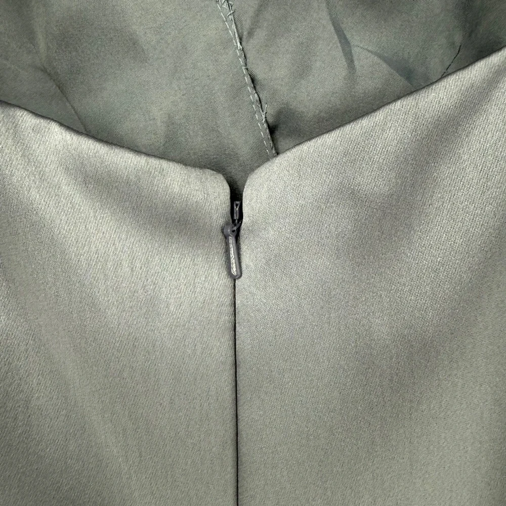 AMSALE‎ SLATE BLUE MAXI BRIDESMAID FORMA DRESS SIZE 14